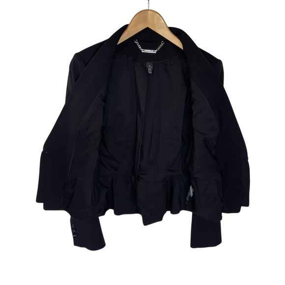 WHBM Women’s Single Button Black Blazer size 10 - Picture 3 of 4